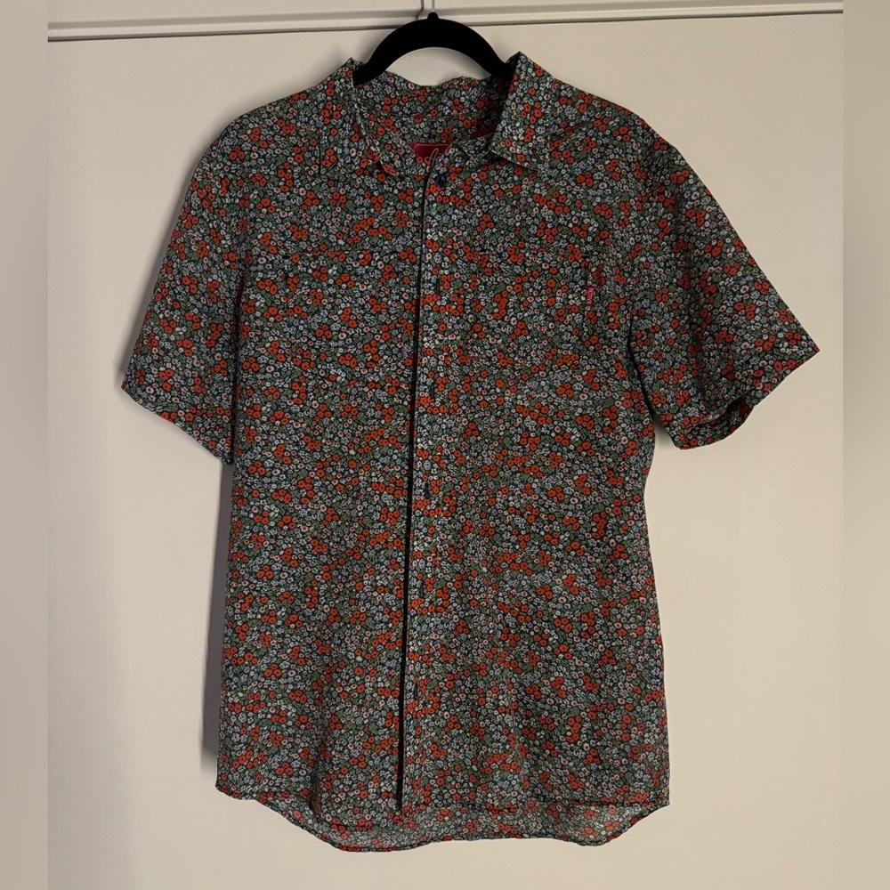 Active Ride Shop Floral Button Up
